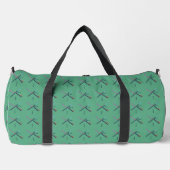 PDX-Flughafen-Teppich Duffle Bag (Vorderseite)