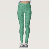 PDX Flughafen-Teppich | eine bewertete Wolldecke Leggings (Vorderseite)