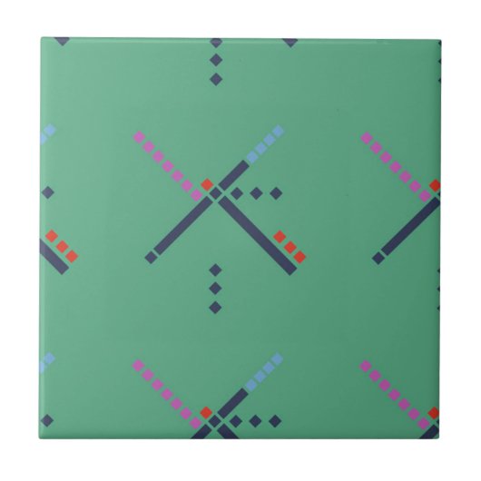 PDX Flughafen-Teppich Fliese (Vorderseite)