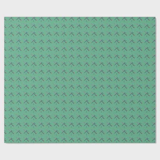 PDX Flughafen-Teppich Geschenkpapier (Flach)