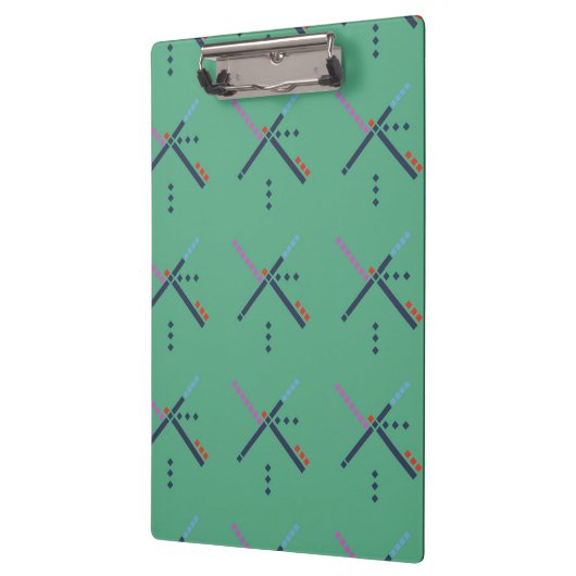 PDX Flughafen-Teppich Klemmbrett (Links)