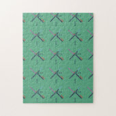 PDX Flughafen-Teppich Puzzle (Vertikal)