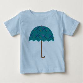 PDX Flughafen-Teppich-Regenschirm Baby T-shirt