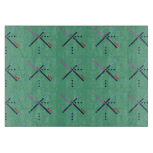 PDX Flughafen-Teppich Schneidebrett