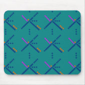 PDX Portland Flughafen-Teppich Mousepad (Vorne)