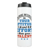 PE-Lehrer Körperliche Bildung Trainer Attitude Thermosbecher (Vorderseite)