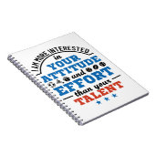 PE Lehrer Körperliche Bildung Trainereinstellung Notizblock (Rechte Seite)