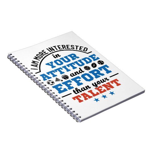 PE Lehrer Körperliche Bildung Trainereinstellung Notizblock (Rechte Seite)