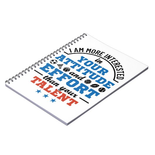 PE Lehrer Körperliche Bildung Trainereinstellung Notizblock (Linke Seite)