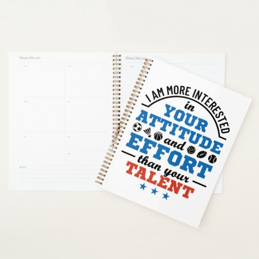 PE Lehrer Körperliche Bildung Trainereinstellung Planer (Anzeige)