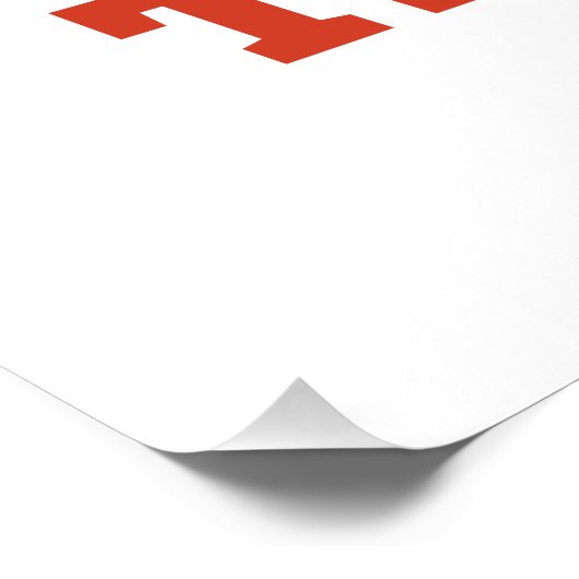 PE Lehrer Körperliche Bildung Trainereinstellung Poster (Ecke)