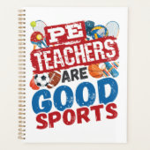 PE-Lehrer sind gute Sportgeräte und Lehrer Planer (Vorderseite)