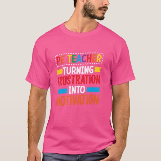 PE-Outfit Physikalische Bildung Lehrer - Zubehör P T-Shirt (Vorderseite)