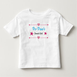 Pe-Paws Sweet Girl Toddler T - Shirt