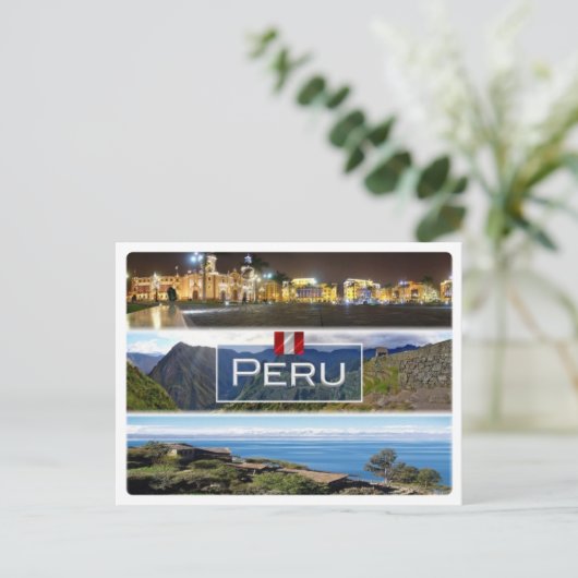 PE Peru - Postkarte (Stehend Vorderseite)