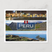 PE Peru - Postkarte (Vorderseite)