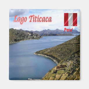PE - Peru - Titicacasee - Straße von Yampupata Magnet