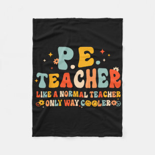 Pe Physical Bildung Lehrer zurück in die Schule Fleecedecke