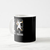 PE Physikalische Bildung Lehrer Unicorn Geschenke Kaffeetasse (Vorderseite Links)
