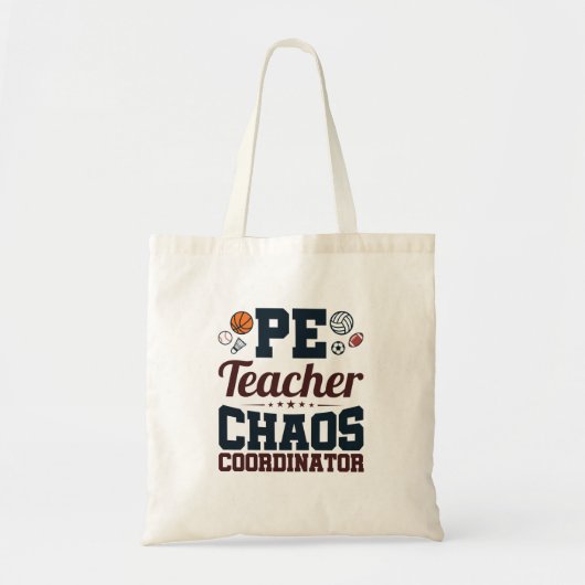 PE Teacher Chaos Koordinator Tragetasche (Vorne)