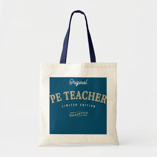 PE Teacher Funny Job Titel Beruf Geburtstag Tragetasche (Vorne)