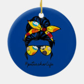 Pe Teacher Life Sport Physische Bildung Lehrer Keramik Ornament (Hinten)