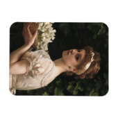 Pea Blossoms (von Edward Poynter) Magnet (Horizontal)