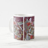 PEA-BLUME KAFFEETASSE (Vorderseite Links)