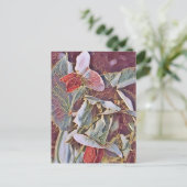 PEA-BLUME POSTKARTE (Stehend Vorderseite)