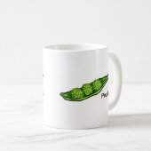 Pea Brain Kaffeetasse (VorderseiteRechts)