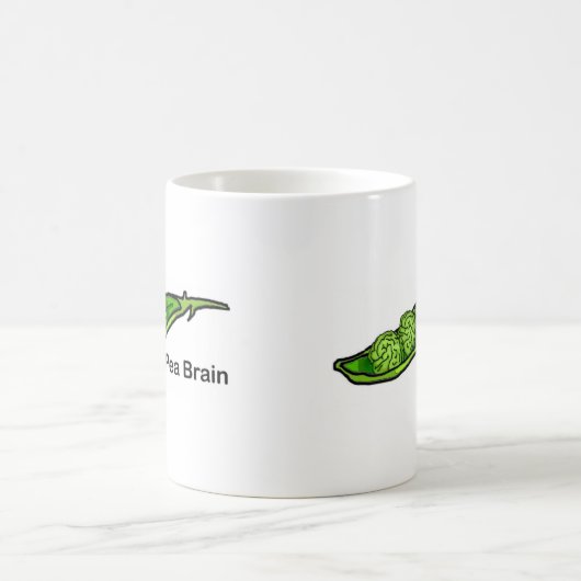 Pea Brain Kaffeetasse (Mittel)