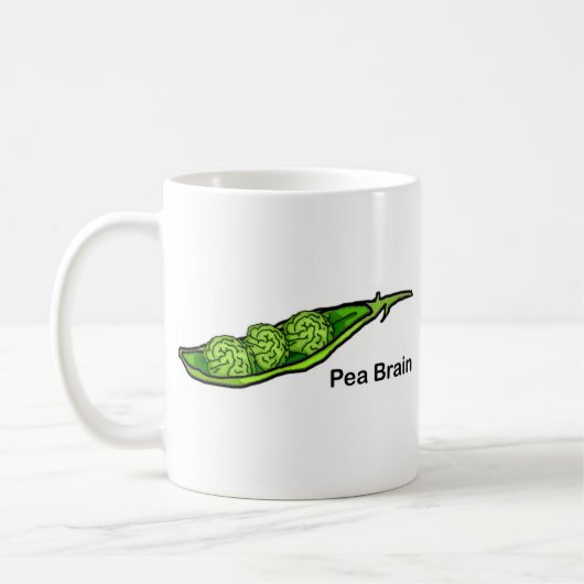 Pea Brain Kaffeetasse (Links)