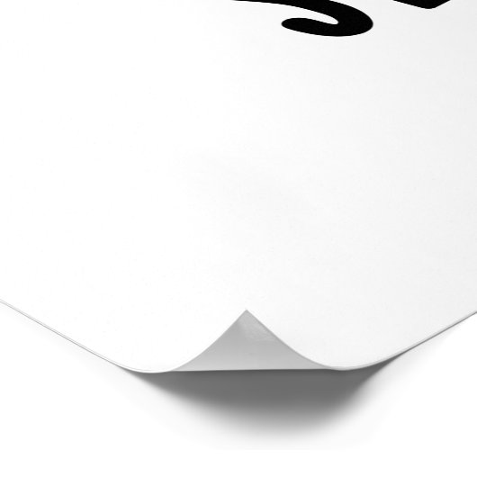 Pea Funny Sleeping Pea Pun Poster (Ecke)