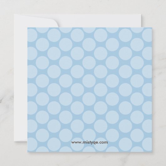 Pea in a Pod Boy Baby Shower Einladung (Rückseite)