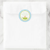 Pea in Pod Baby Shower Custom Favor Stickers (Tasche)