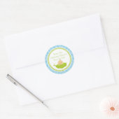Pea in Pod Baby Shower Custom Favor Stickers (Umschlag)