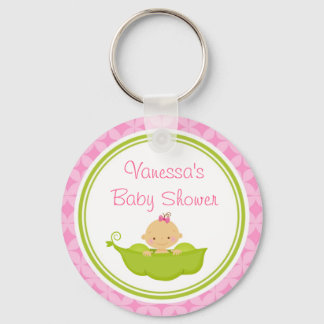 Pea in the Pod Baby Shower Custom Key Chain Favors Schlüsselanhänger