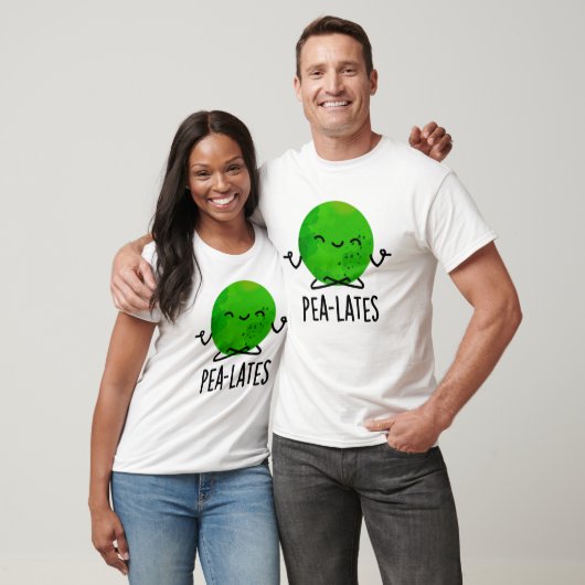 Pea-lates Funny Pilates Pea Pun T-Shirt (Unisex)