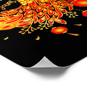 Pea Mahjong Cheers Bird Bam Chinese Mah Jong Game Poster (Ecke)