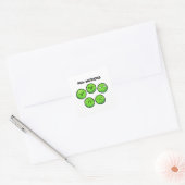 Pea-Motions Funny Vegemoniale Pun Sticker (Umschlag)
