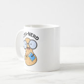 Pea-Nerd Funny Nerd Peanut Pub Kaffeetasse (Vorderseite Links)
