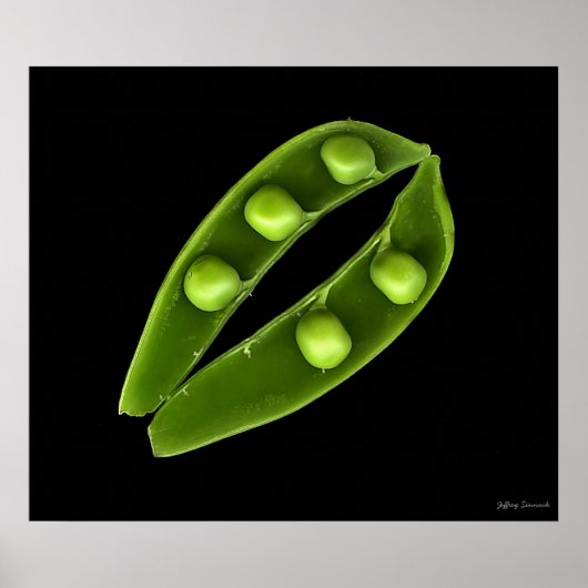Pea pod poster (Vorne)