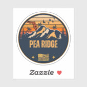 Pea Ridge, Florida Aufkleber (Blatt)