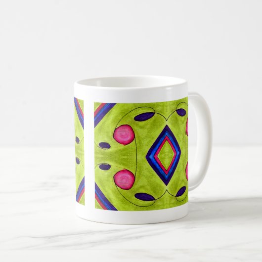 Pea Soup Rainbow Kaffeetasse (VorderseiteRechts)