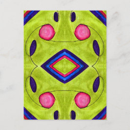 Pea Soup Rainbow Postkarte