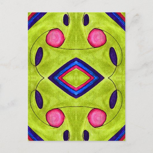 Pea Soup Rainbow Postkarte (Vorderseite)