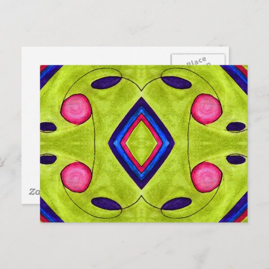 Pea Soup Rainbow Postkarte (Vorne/Hinten)