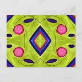 Pea Soup Rainbow Postkarte