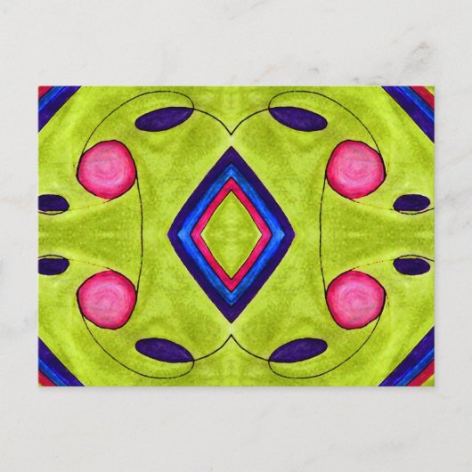 Pea Soup Rainbow Postkarte (Vorderseite)