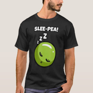 Pea Vegetarian Sleeping Seed Pod Blüte Pflanze V T-Shirt
